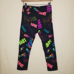 No Boundaries Peace/Love Leggings